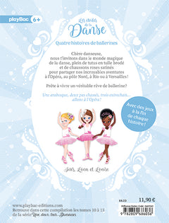 Une, deux, trois Danseuses - Les étoiles de la danse - 4 histoires de ballerines