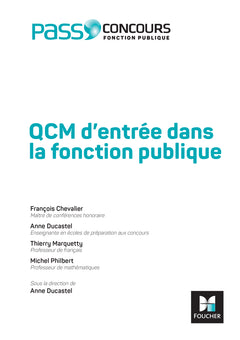 Pass'Concours - QCM d'entrée dans la fonction publique - Révision et entrainement