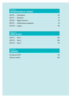 Pass'Concours - QCM d'entrée dans la fonction publique - Révision et entrainement 8e édition