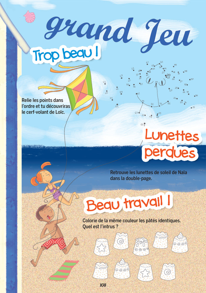 Mes jeux de vacances du CE1 vers le CE2