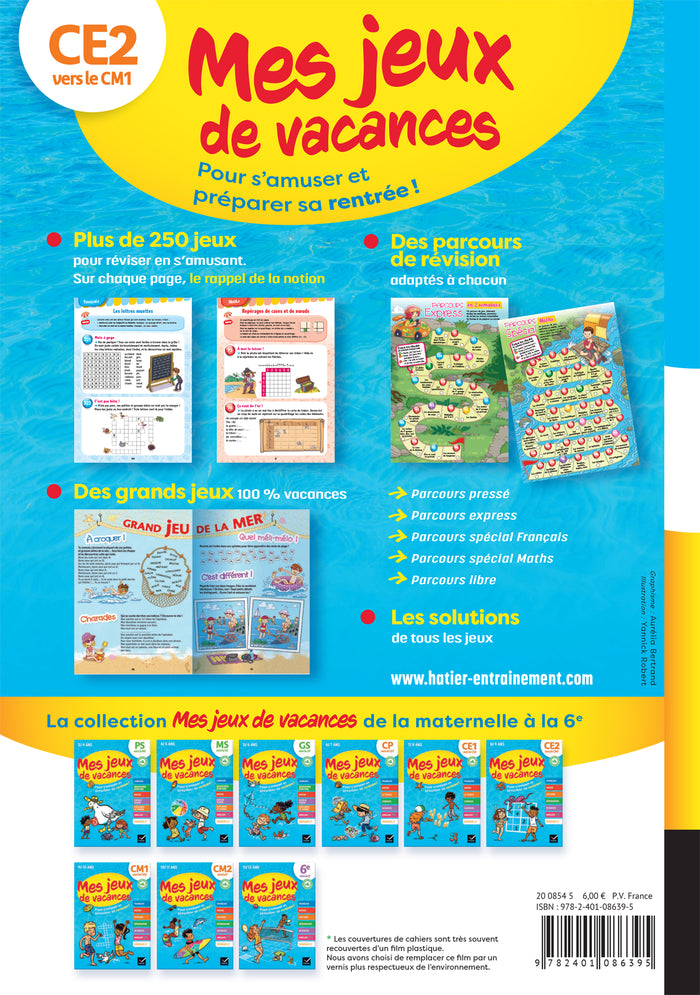 Mes jeux de vacances
