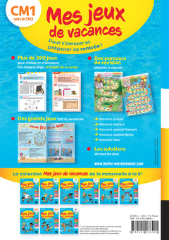 Cahier de vacances - Mes jeux de vacances - Du CM1 vers le CM2