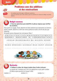 Cahier de vacances 2026 - Mes jeux de vacances - Du CM1 vers le CM2