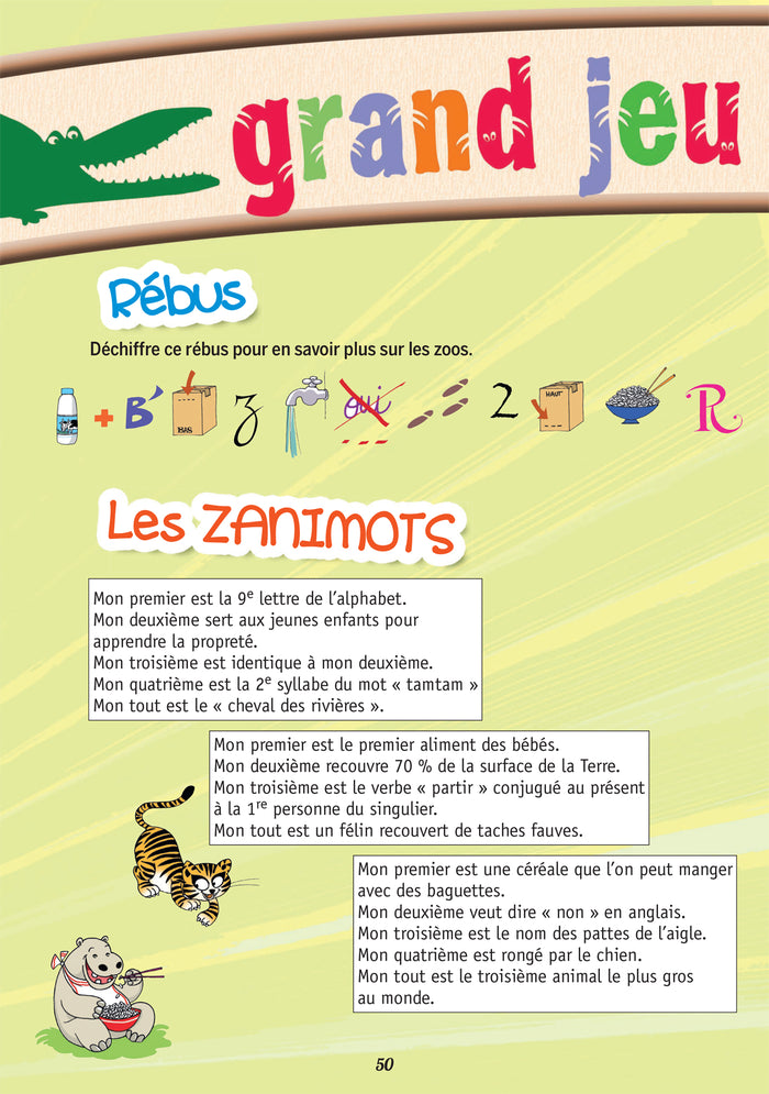 Cahier de vacances - Mes jeux de vacances - Du CM1 vers le CM2