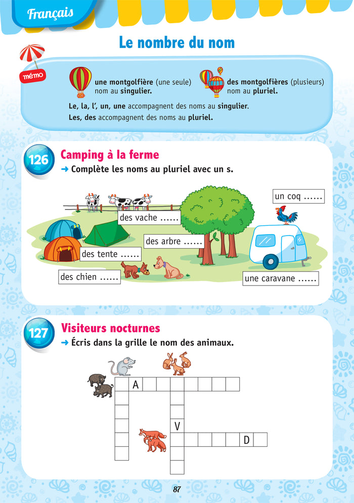 Mes jeux de vacances - Cahier de vacances 2024 du CP vers le CE1