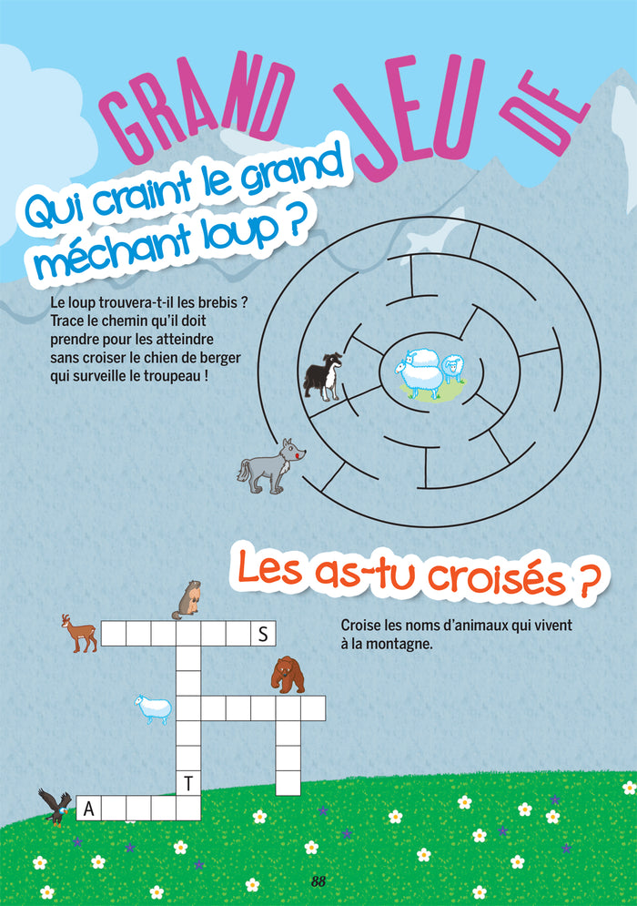 Mes jeux de vacances - Cahier de vacances 2024 du CP vers le CE1