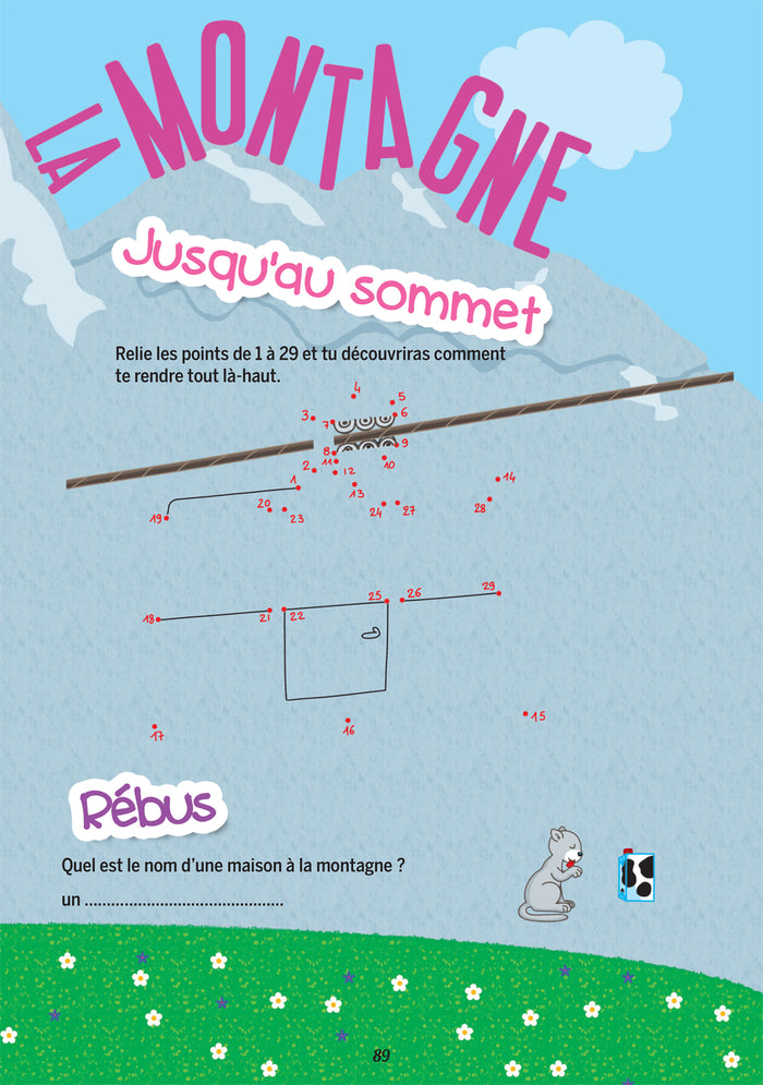 Mes jeux de vacances - Cahier de vacances 2024 du CP vers le CE1