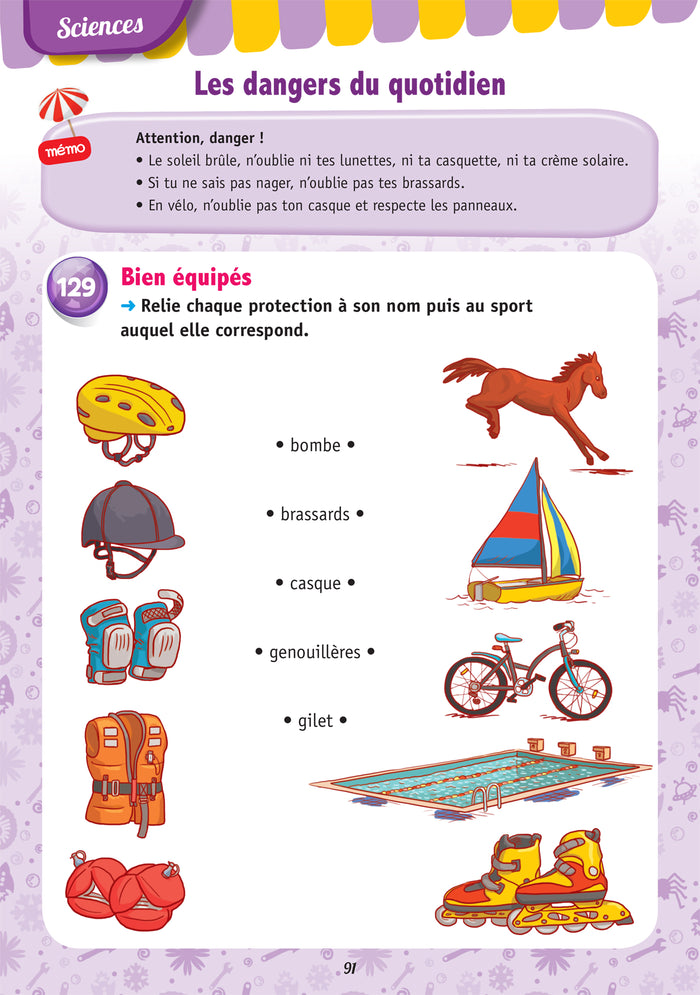 Mes jeux de vacances - Cahier de vacances 2024 du CP vers le CE1