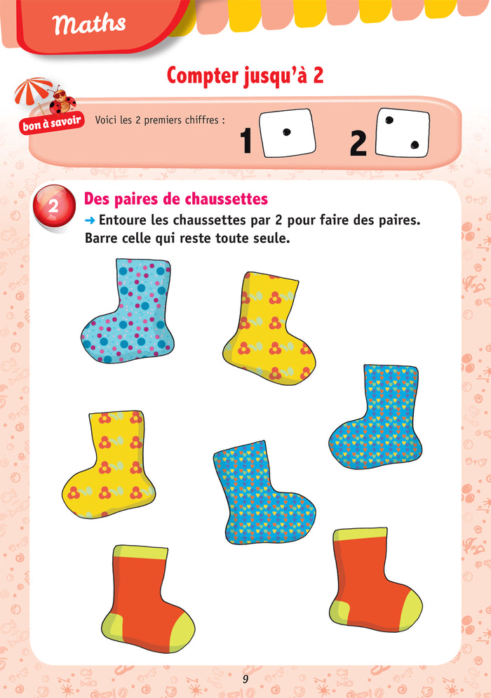 Mes jeux de vacances - Cahier de vacances 2025 de la PS vers la MS