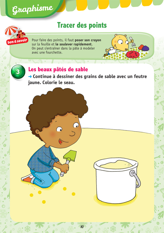 Mes jeux de vacances - Cahier de vacances 2025 de la PS vers la MS