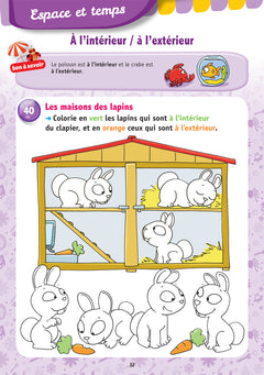 Mes jeux de vacances - Cahier de vacances 2025 de la PS vers la MS