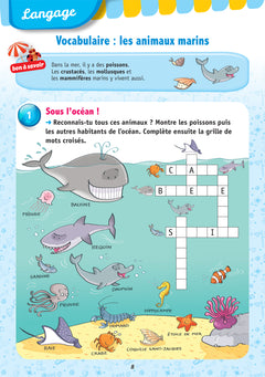 Mes jeux de vacances - Cahier de vacances 2025 de la GS vers le CP