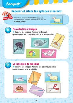 Mes jeux de vacances - Cahier de vacances 2025 de la GS vers le CP
