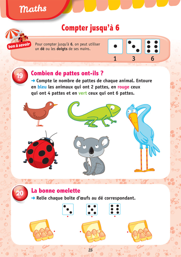 Mes jeux de vacances - Cahier de vacances 2025 de la MS vers la GS