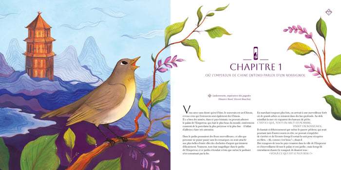 Le Rossignol et l'empereur de Chine
