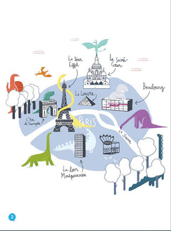 Un dino à Paris  - Compte à rebours à Beaubourg - 5-6 ans GS/CP