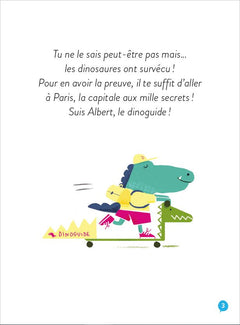 Un dino à Paris  - Compte à rebours à Beaubourg - 5-6 ans GS/CP