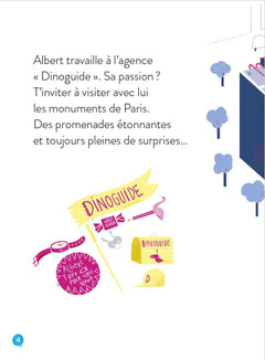 Un dino à Paris  - Compte à rebours à Beaubourg - 5-6 ans GS/CP