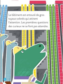 Un dino à Paris  - Compte à rebours à Beaubourg - 5-6 ans GS/CP
