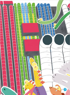 Un dino à Paris  - Compte à rebours à Beaubourg - 5-6 ans GS/CP