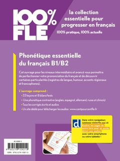 100% FLE - Phonétique essentielle du français B1/B2
