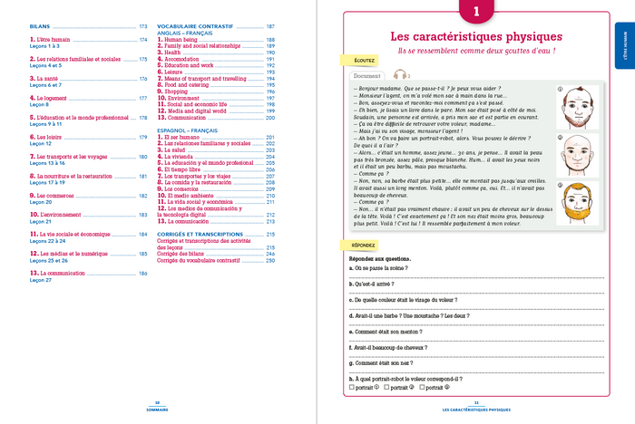 Vocabulaire essentiel du français B1