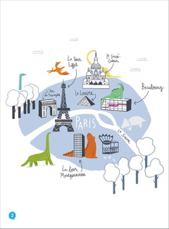 Un dino à Paris - Ciel une tour Eiffel ! - 5-6 ans GS/CP