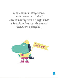 Un dino à Paris - Ciel une tour Eiffel ! - 5-6 ans GS/CP