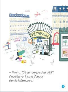 Un dino à Paris - Ciel une tour Eiffel ! - 5-6 ans GS/CP