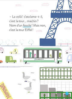 Un dino à Paris - Ciel une tour Eiffel ! - 5-6 ans GS/CP