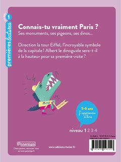 Un dino à Paris - Ciel une tour Eiffel ! - 5-6 ans GS/CP
