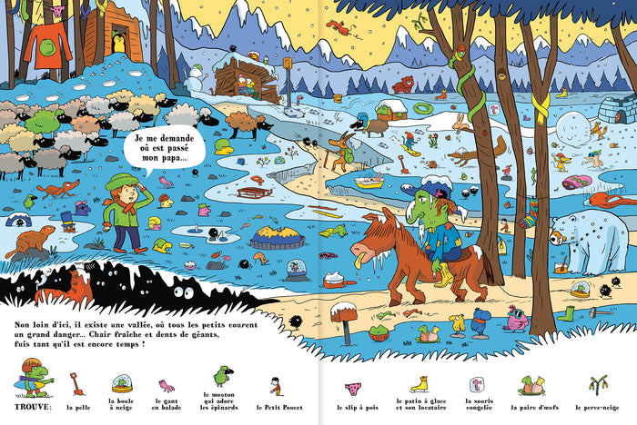 Cherche et Trouve - au pays des ogres