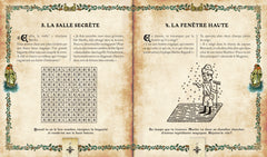 Le trésor de Merlin - livre avec cartes et loupe