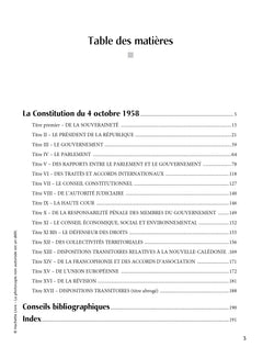 La Constitution commentée 2023-2024