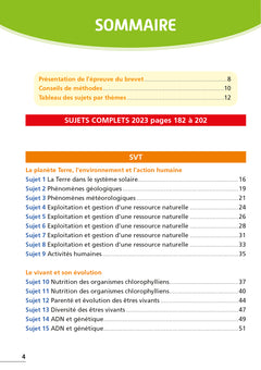 Annales Brevet 2024 - Sciences