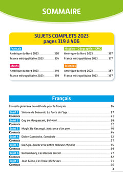 Annales Brevet 2024 Tout-en-un