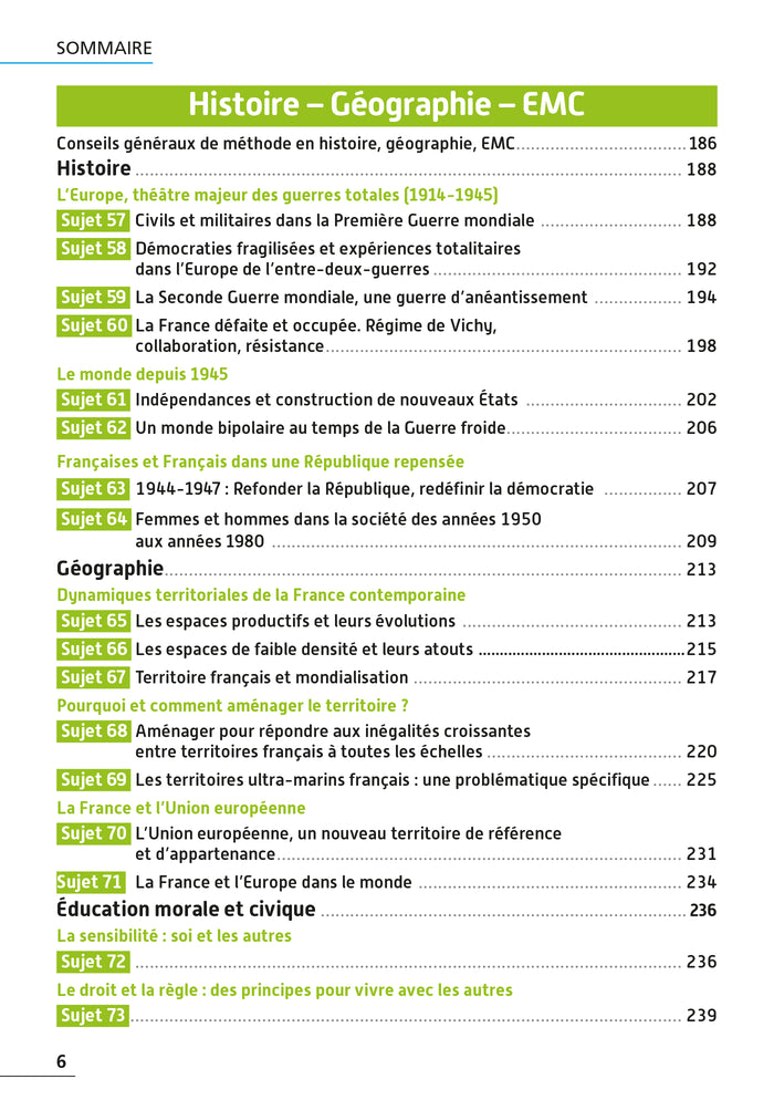 Annales Brevet 2024 Tout-en-un