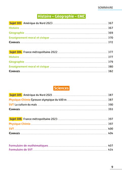 Annales Brevet 2024 Tout-en-un
