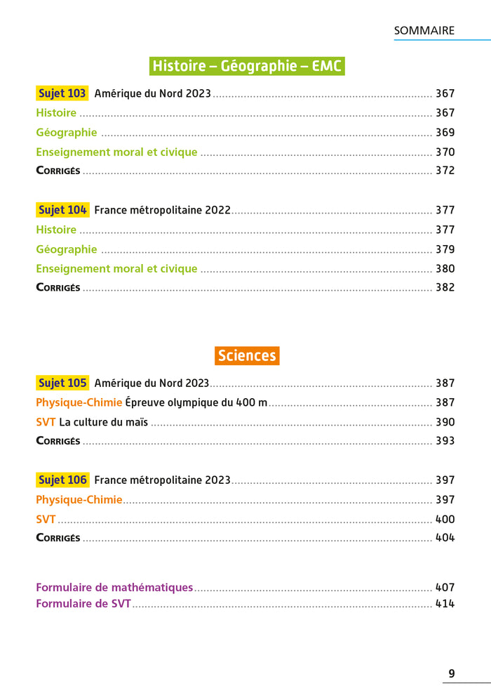 Annales Brevet 2024 Tout-en-un