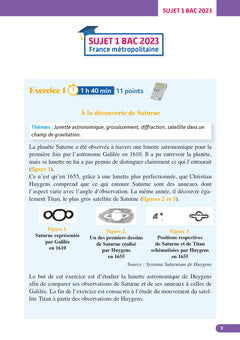 Annales Objectif BAC 2024 - Spécialité Physique-Chimie