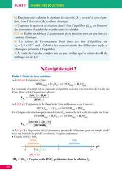 Annales Objectif BAC 2024 - Spécialité Physique-Chimie