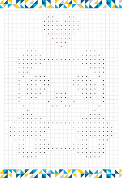 Colos pixels - avec crayons de couleur