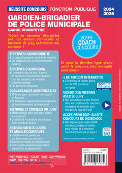 Réussite Concours - Gardien-brigadier de police municipale