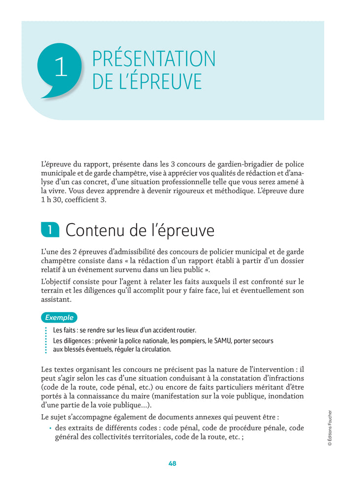 Réussite Concours - Gardien-brigadier de police municipale