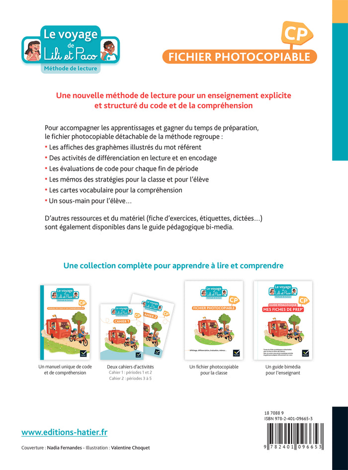 Le Voyage de Lili et Paco CP