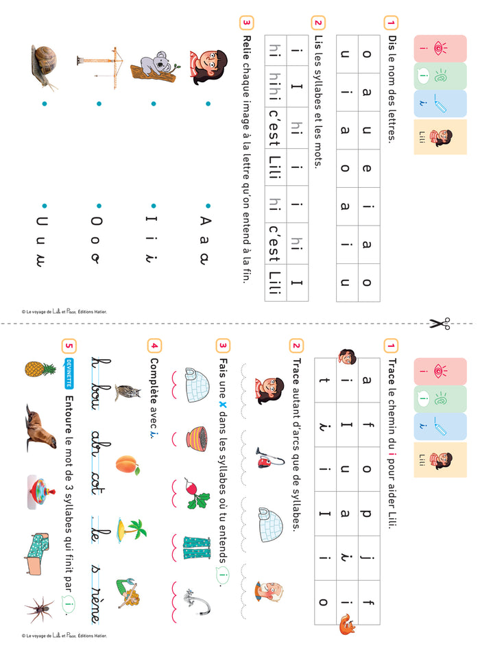 Le Voyage de Lili et Paco CP