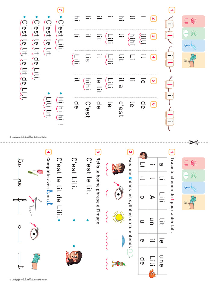 Le Voyage de Lili et Paco CP