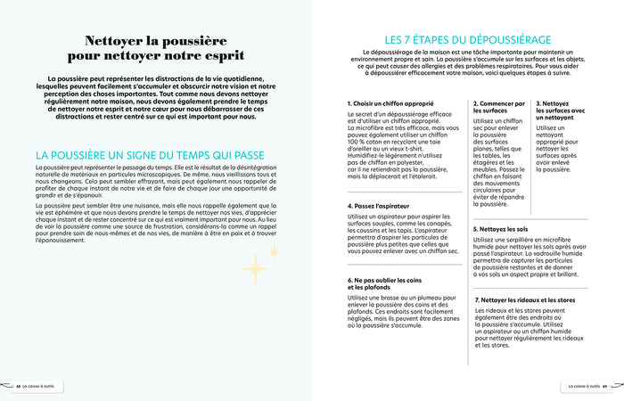 Nettoyer, ranger, organiser en 1h