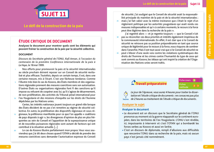 Annales Objectif BAC 2024 - Spécialité HGGSP