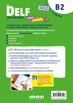 Le DELF Junior et Scolaire B2 100% Réussite - édition 2022-2023
